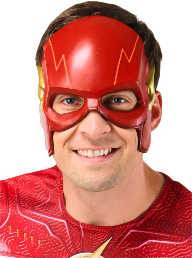 Demi-masque Flash pour adulte - DC Comics