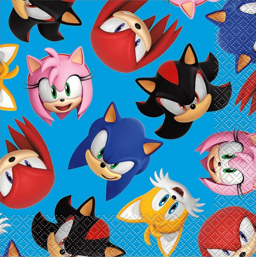 Luncheon Napkins - Sonic The Hedgehog