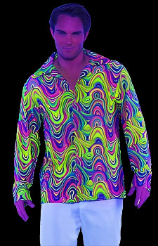 70's Blacklight T-Shirt - Thematic T-Shirt
