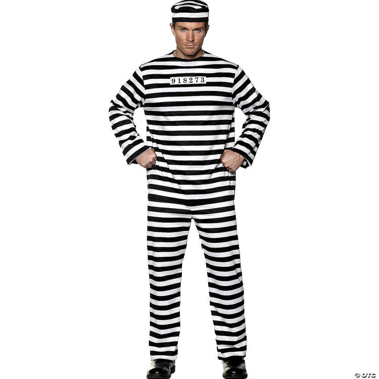 Convict - Adult Costume