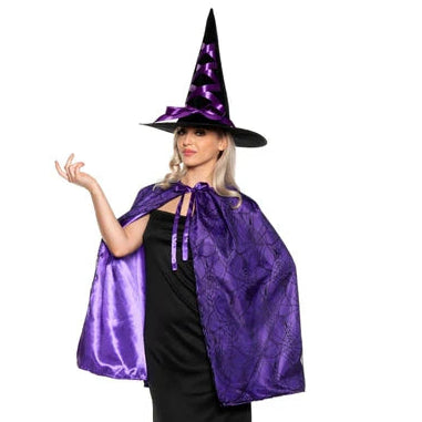 Witch Cape & Hat Set