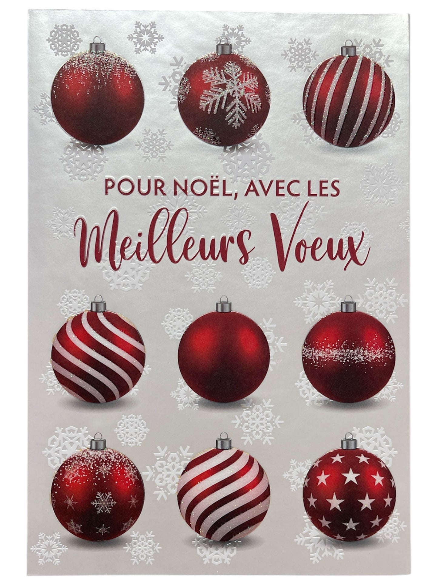 Carte De Souhait - Pour Noël Avec Les Meilleurs Voeux
