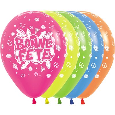 B. 11" Néon Bonne Fête