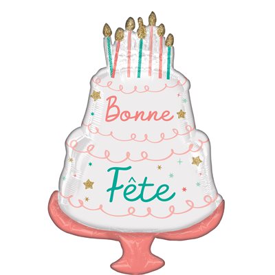 M.28" Bonne Fête Cake Jumbo