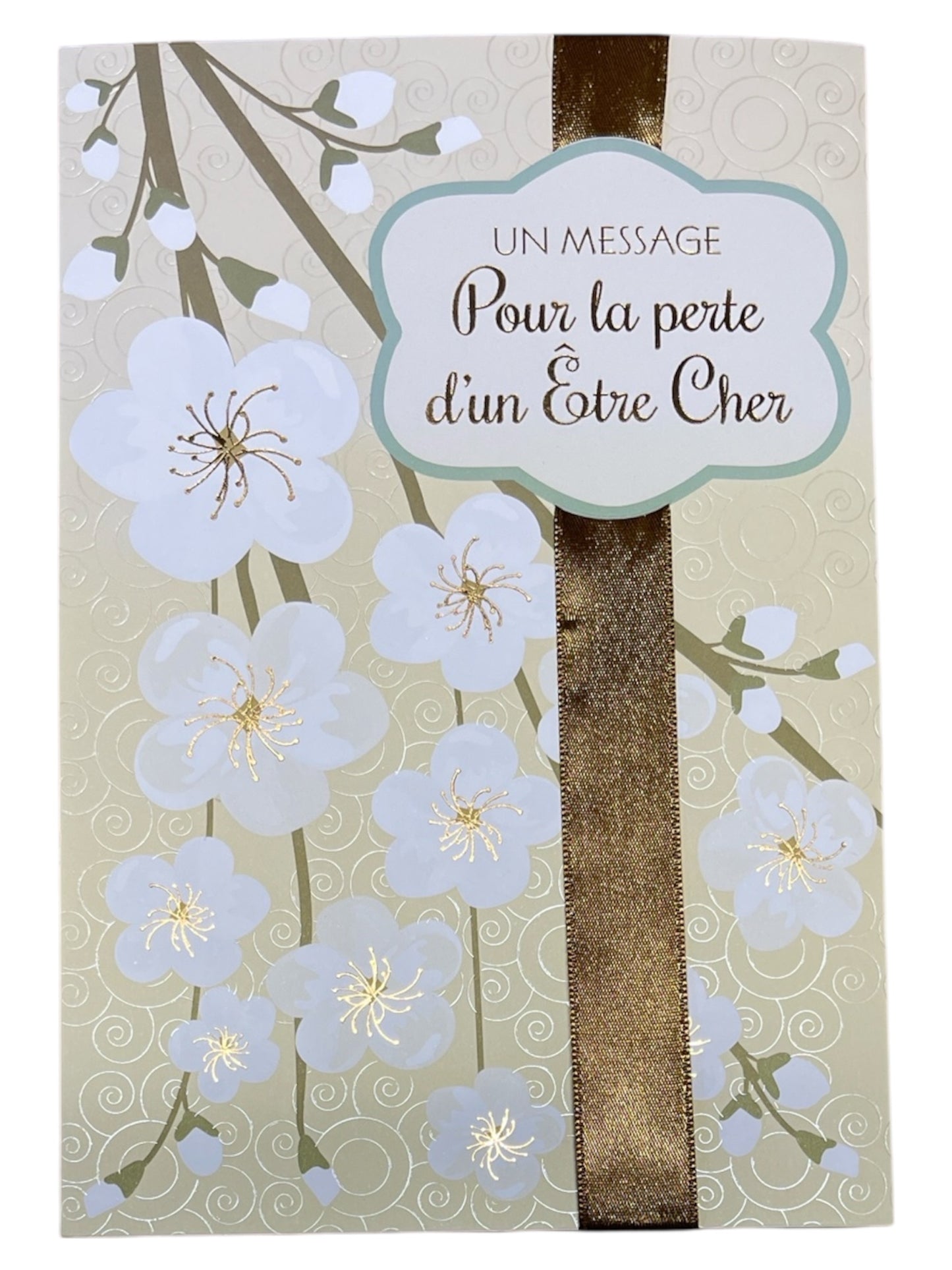 Carte De Souhait - Un Message Pour La Perte D'un Être Cher