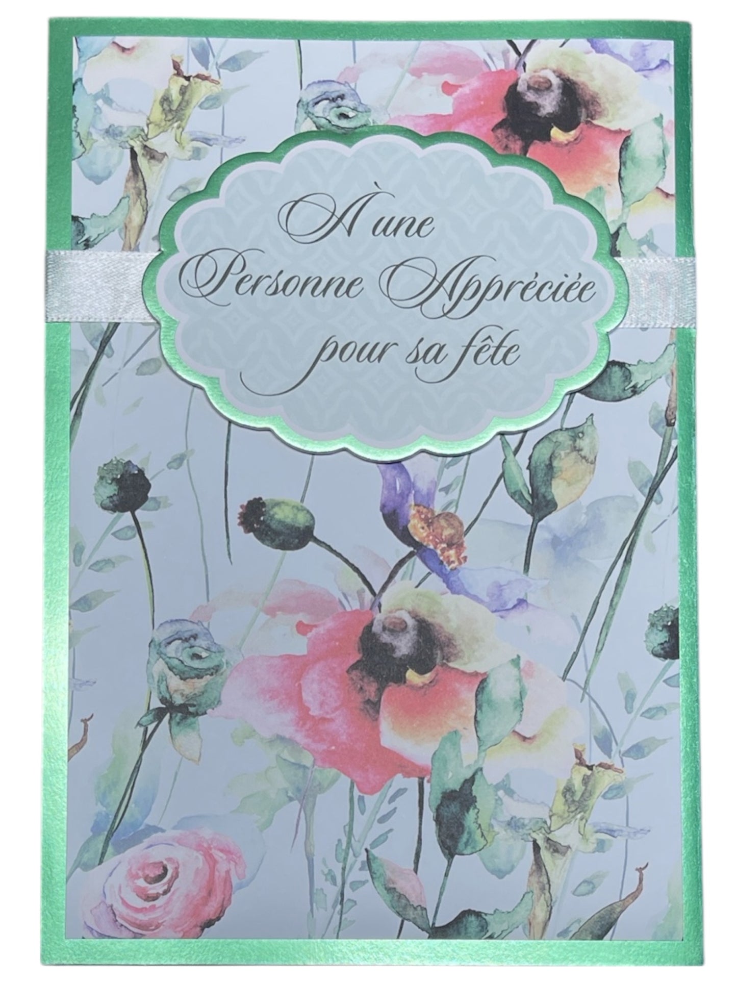 Carte De Souhait - À Une Personne Apprécié Pour Sa Fête