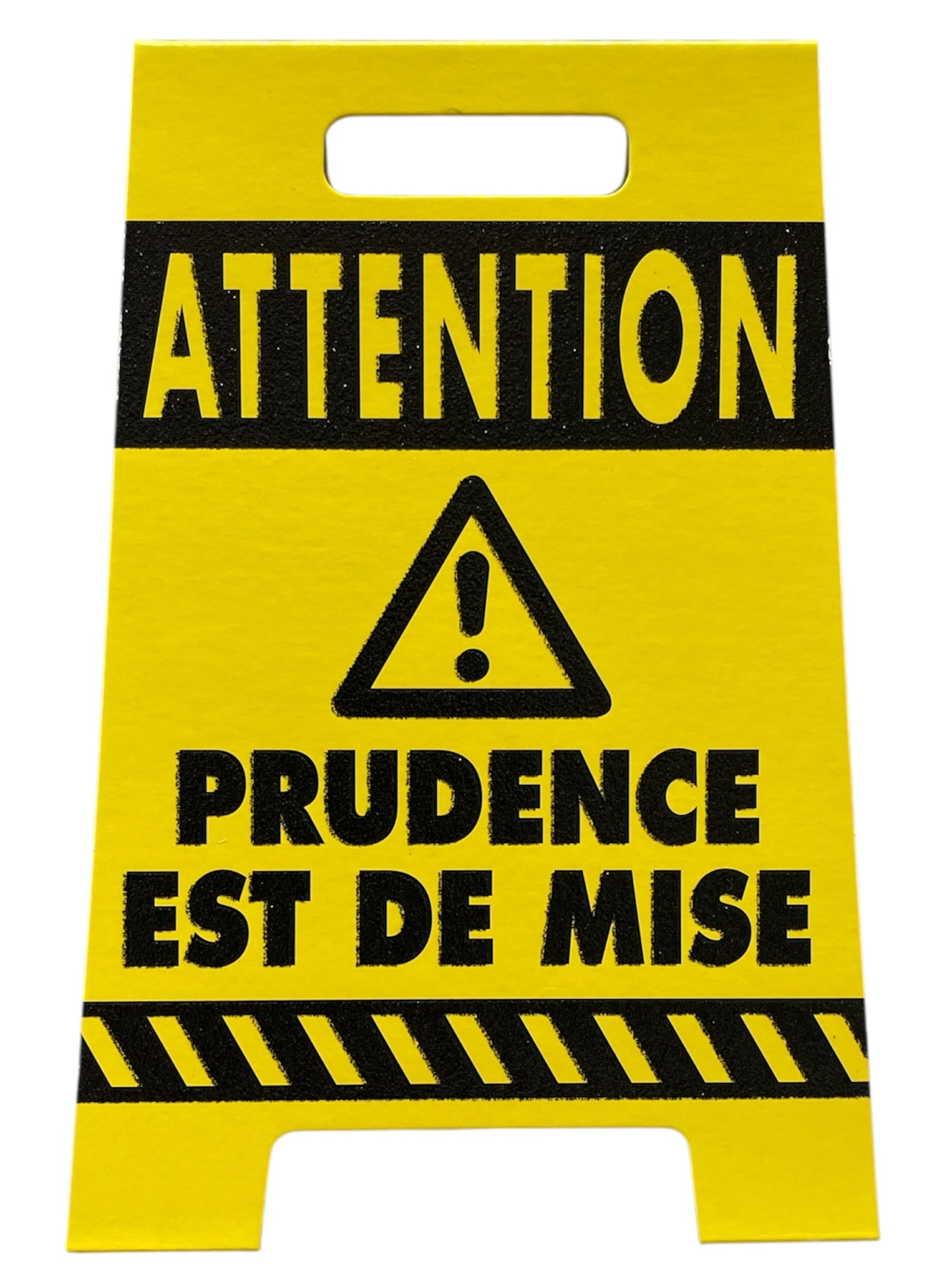 Carte De Souhait - Attention, Prudence Est De Mise