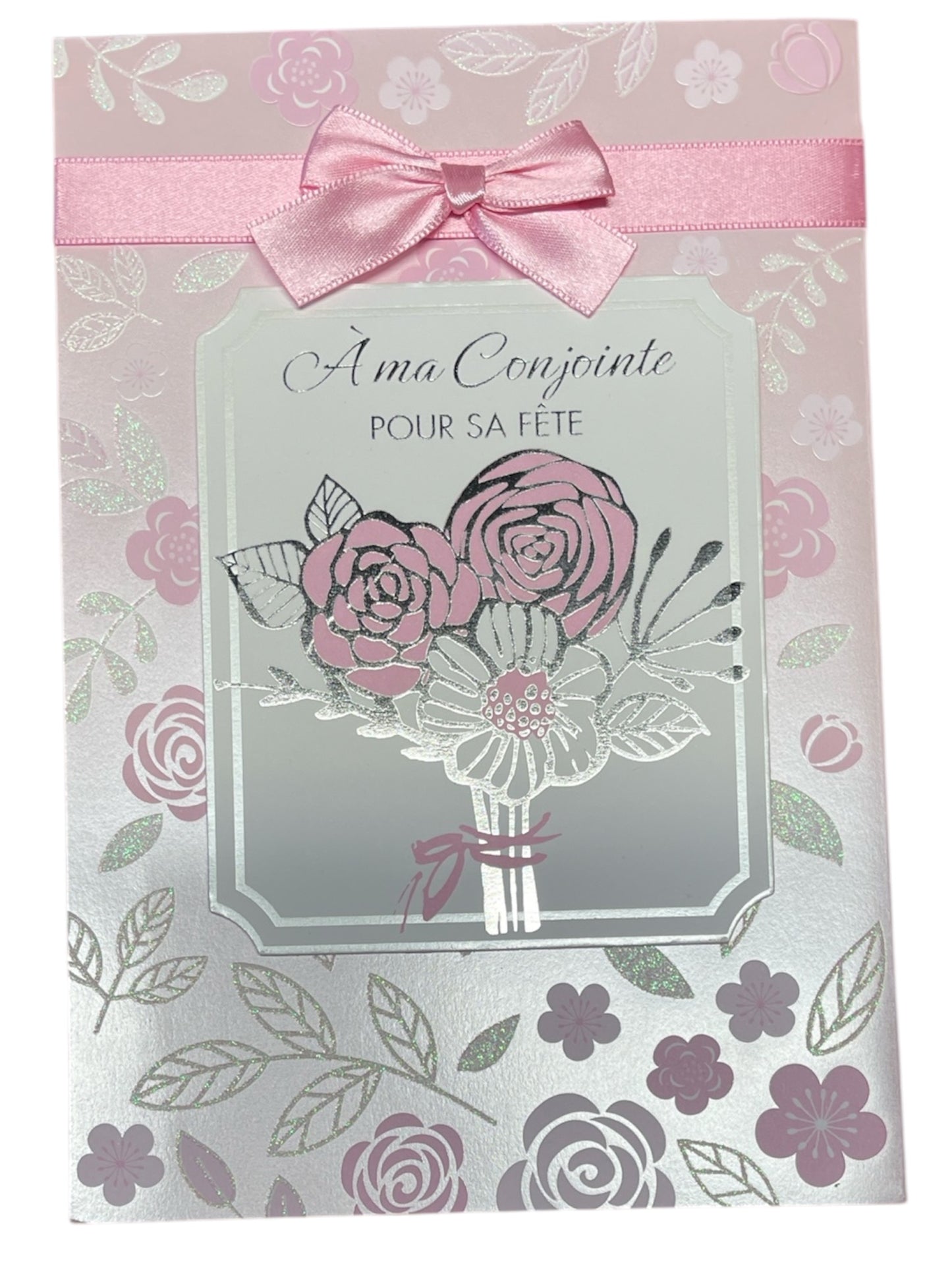 Carte De Souhait - À Ma Conjointe Pour Sa Fête