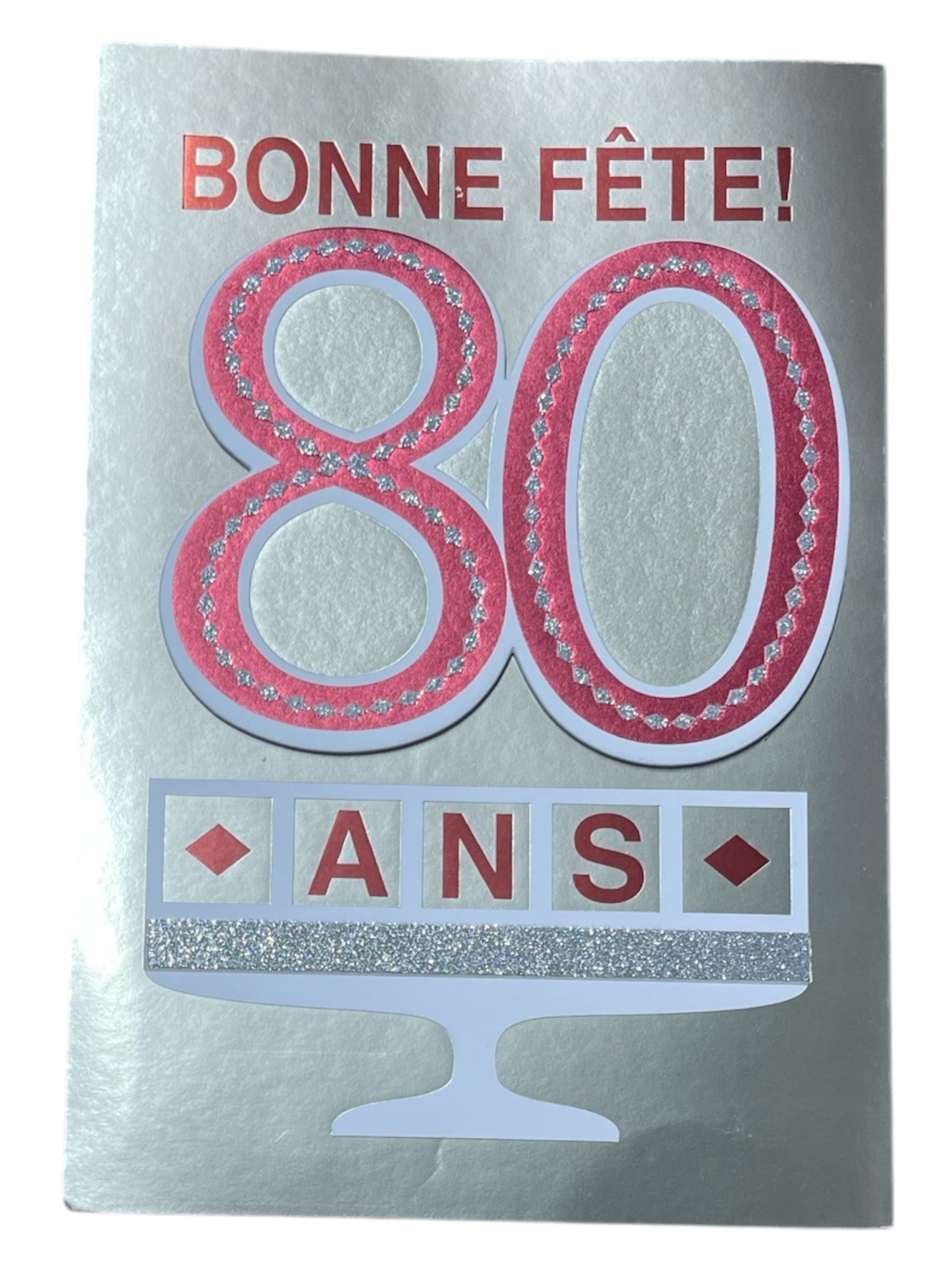 Carte De Souhait - Fête 80 Ans