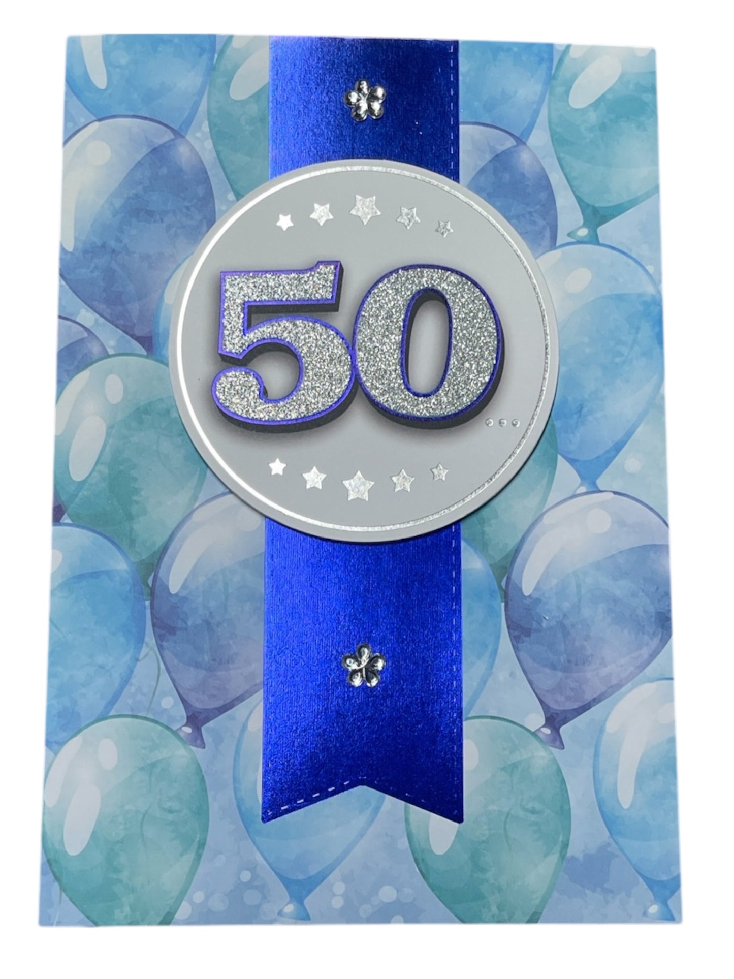 Carte De Souhait - Fête 50 Ans Solide