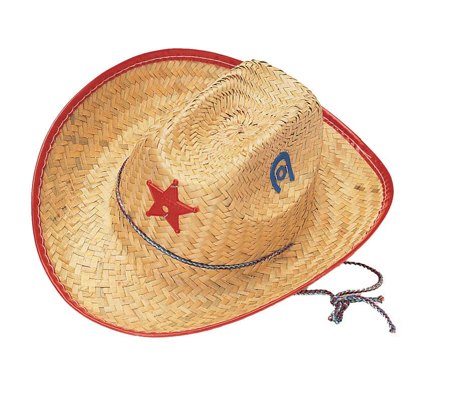 Straw Sheriff Hat Rubies