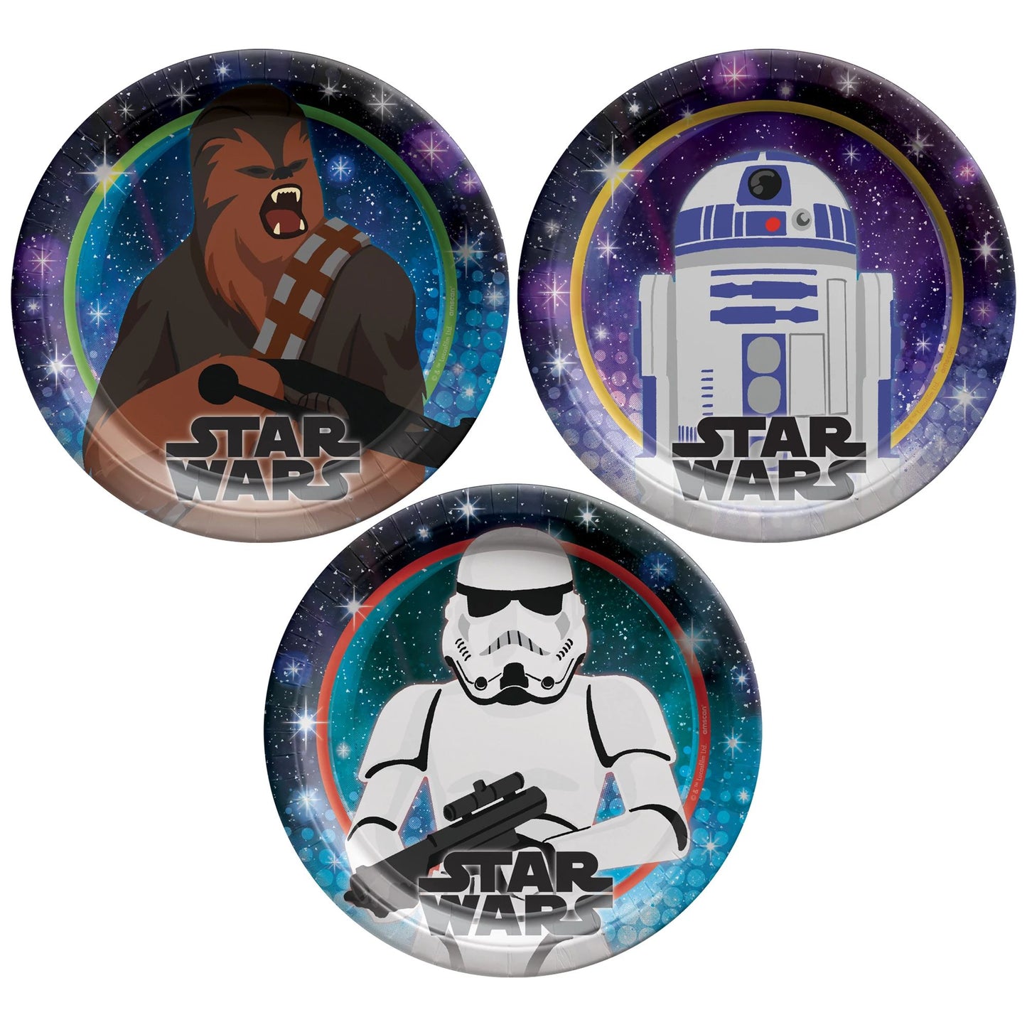 Star Wars Galaxy of Adventures - Assiettes à dessert 7''