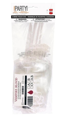 25 Piece Blood Bag Pouch Kit