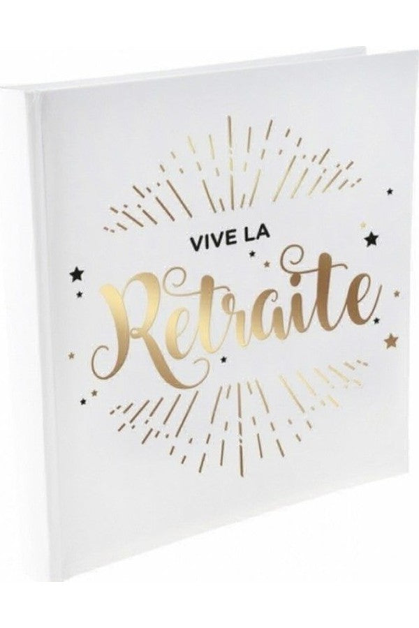 Golden Book Traditionnal Style "Vive La Retraite" - Santex
