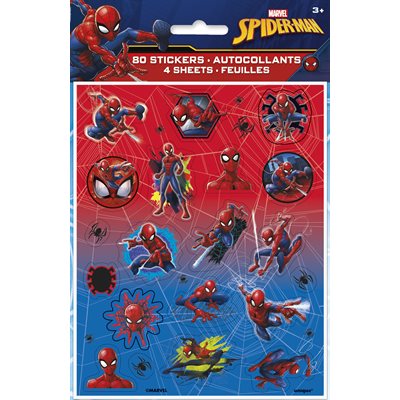 Planches d'autocollants Spider-Man - Marvel