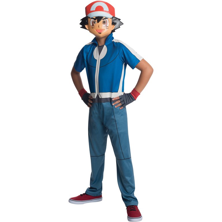 Ash avec masque - Pokémon