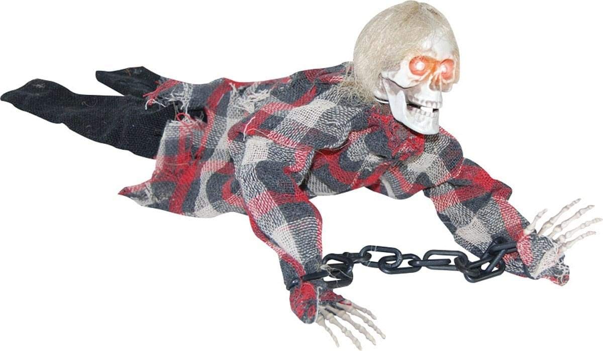 Animated Reaper In Chains 18"