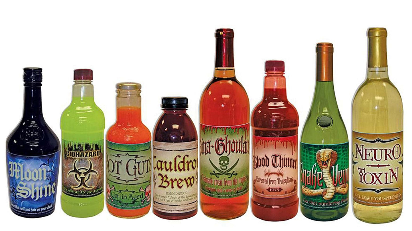 Scary Bottle Labels Forum