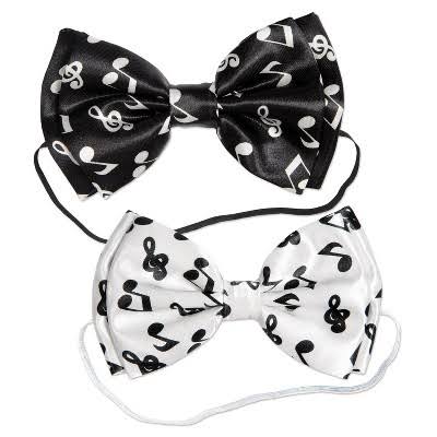 Musical Notes Bowties