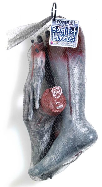 Sac de membres zombie