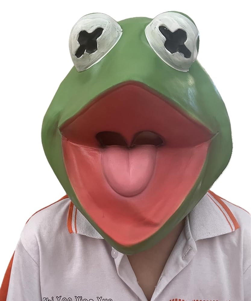 Masque Kermit la grenouille Rubis