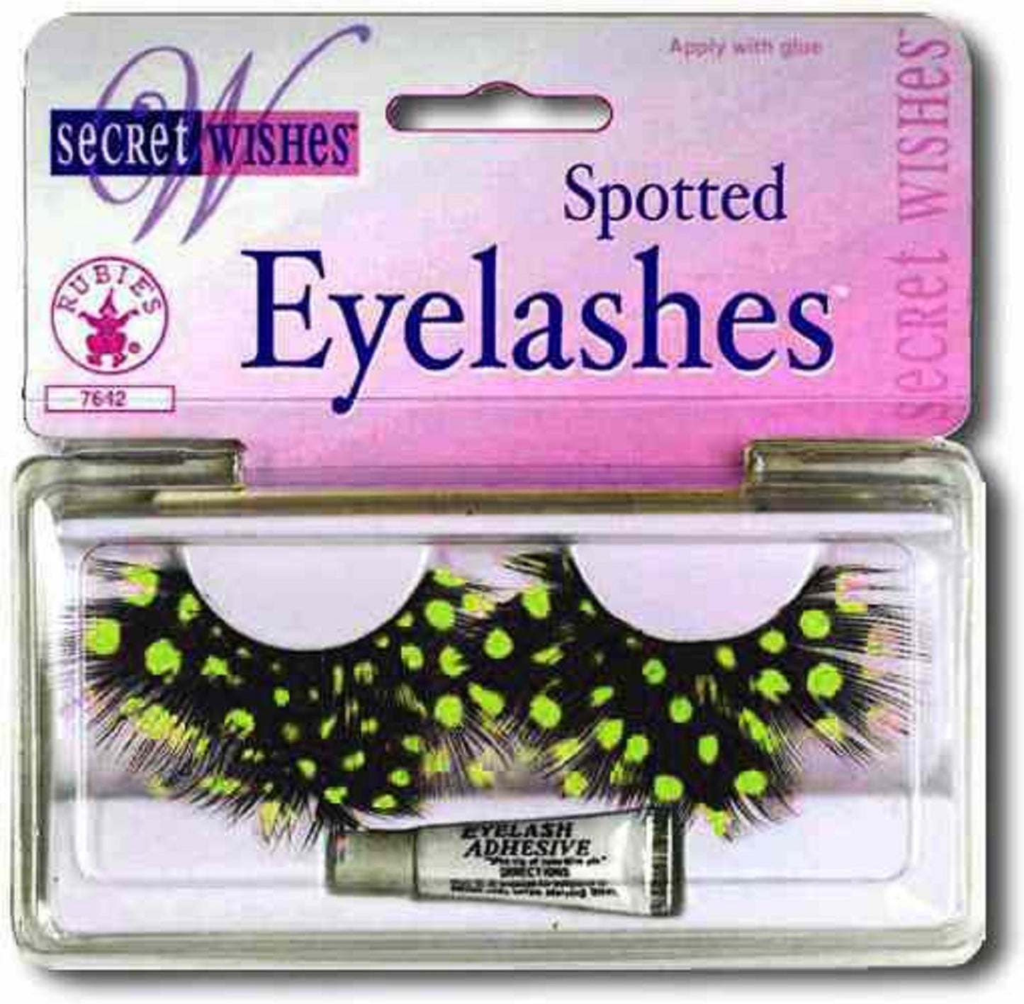 Cils tachetés noirs/jaunes