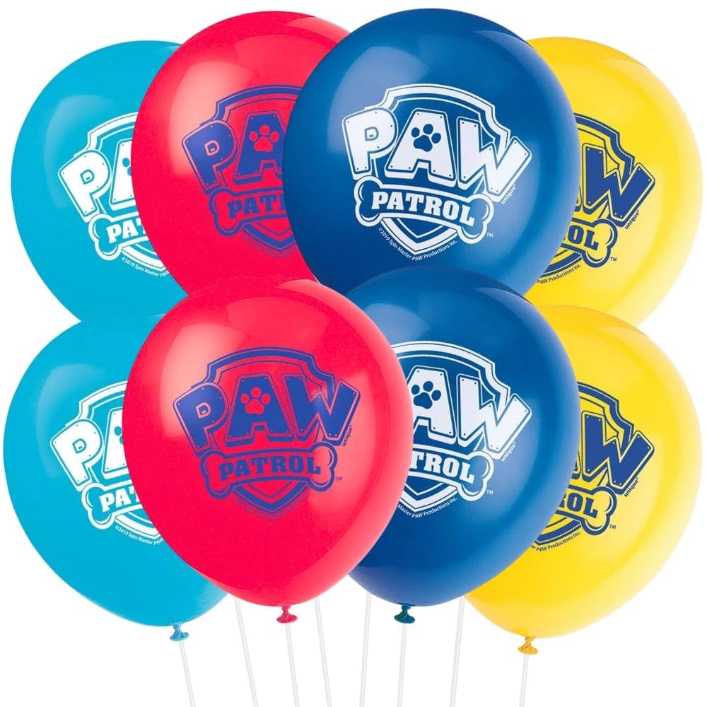Paw Patrol 12" Latex Balloons