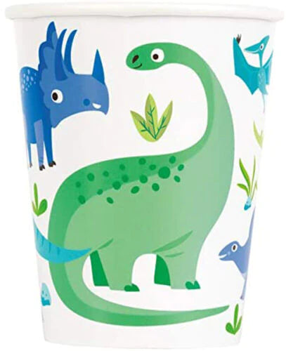 Tasse Dinosaure Bleu et Vert - Tasse de 9 oz