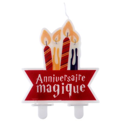 Anniversaire Magique Candle - Sorcier Multicolore