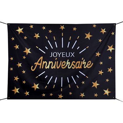 Joyeux Anniversaire Étincelant Toile De Fond