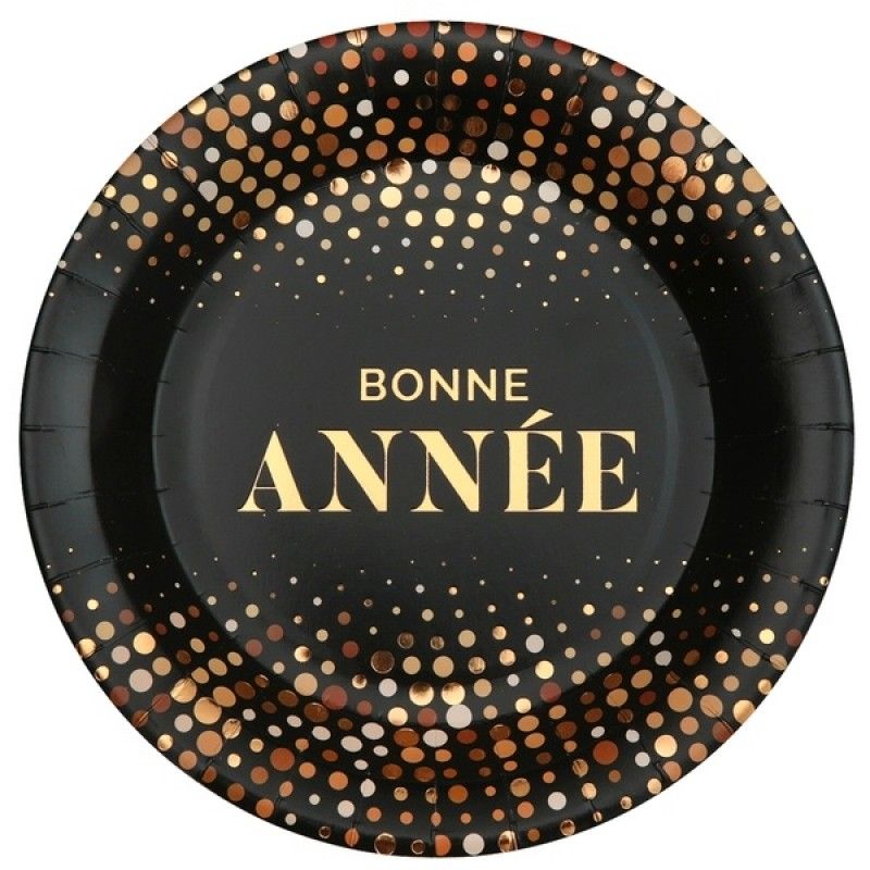 Assiettes Bonne Année Deluxe