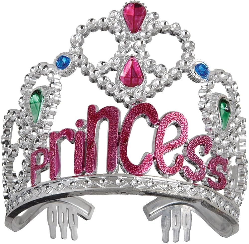 Plastic Princess Tiara - Sturdy Tiara