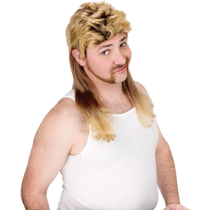 Super Mullet Wig