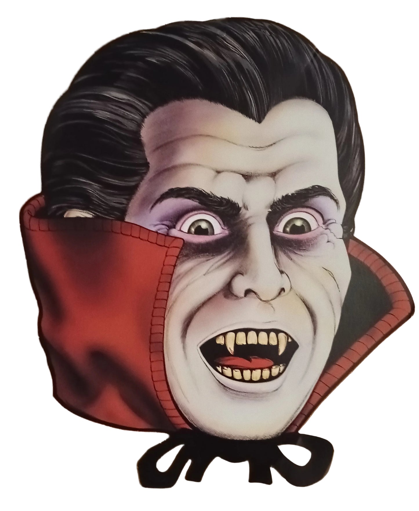 Count Dracula Head Cutout