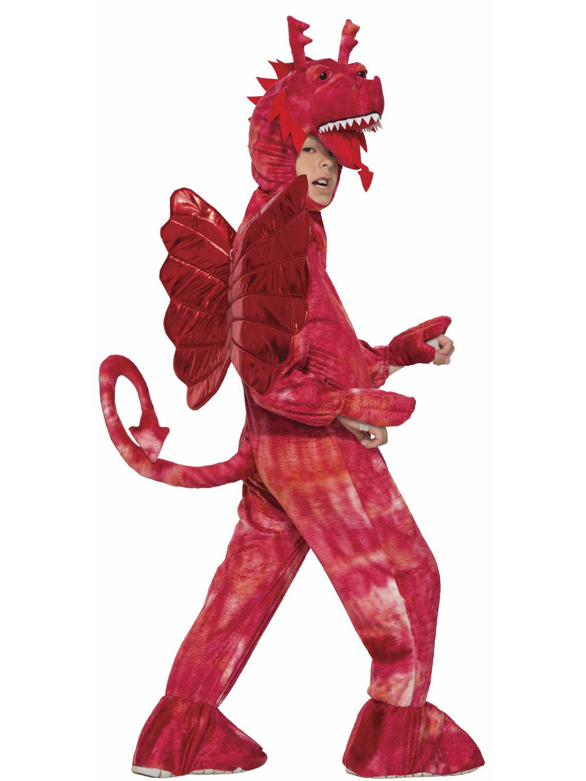 Dragon Rouge - Costume en peluche
