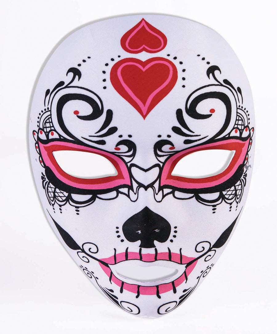 Day Of The Dead Half Mask
