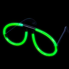 Glowstick Eyeglasses Green