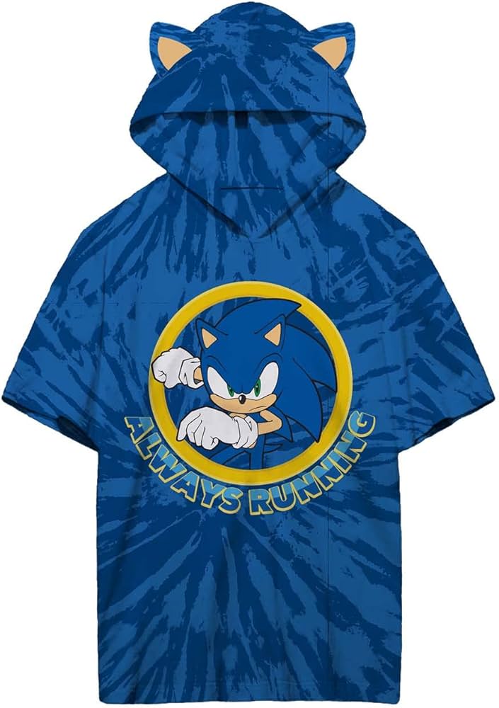 Youth Always Run Sonic The Hedgehog T-Hoodie - Sonic The Hedgehog