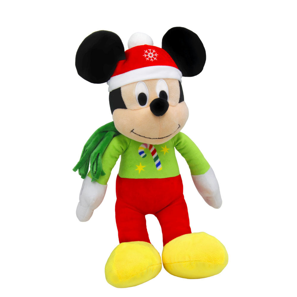 Peluche de Noël Mickey Mouse - Peluche Disney
