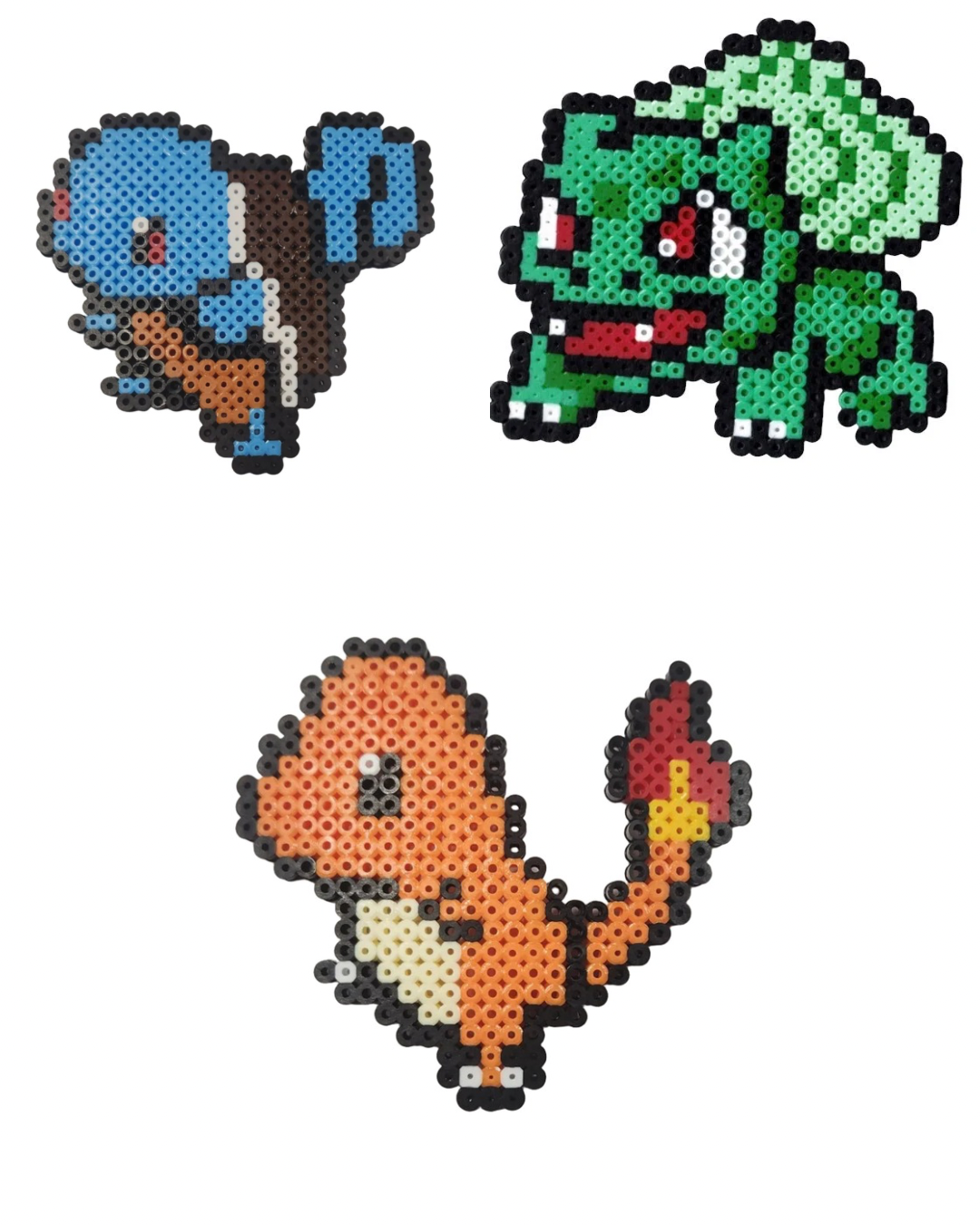 Pixel Art - Pokemon Kanto Starters Set-1