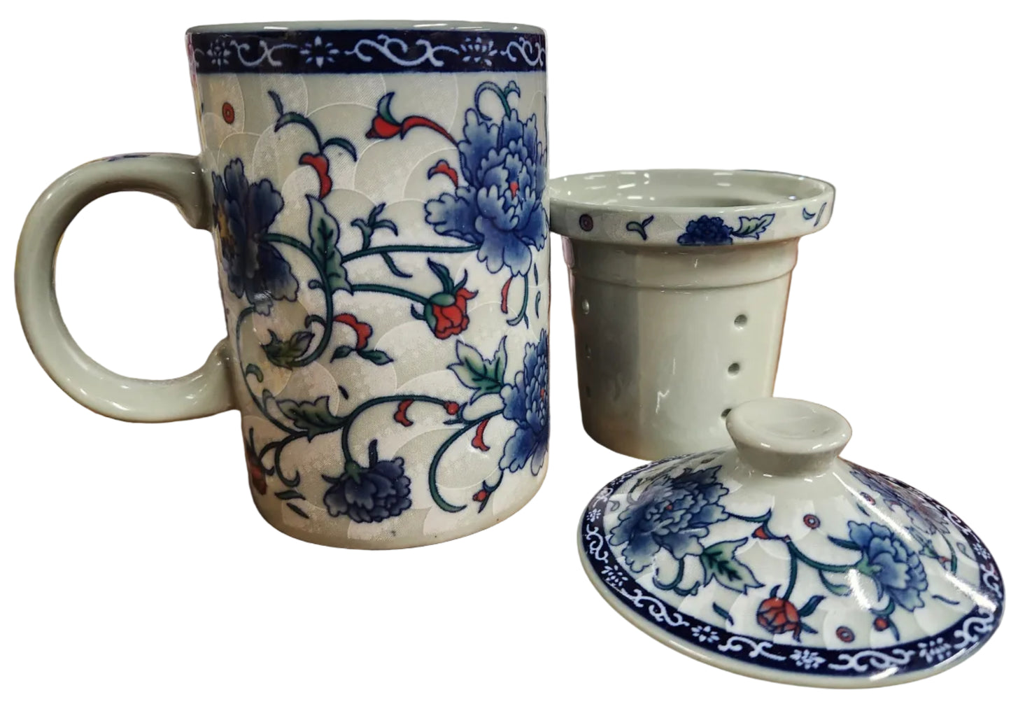 Oriental Style Tea Mug & Filter