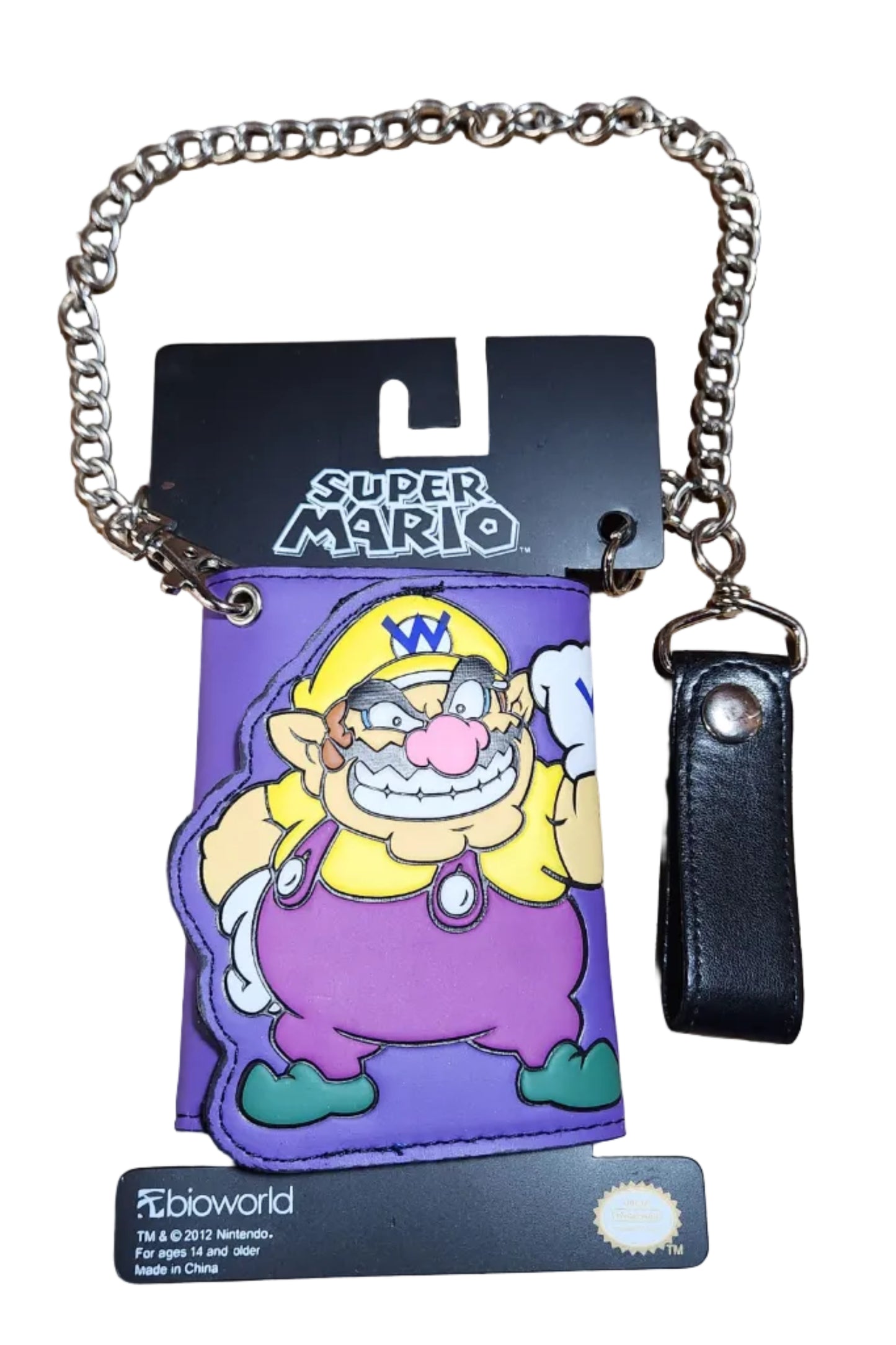 Wario Wallet With Chain - Super Mario