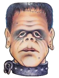 Frankenstein Head Cutout