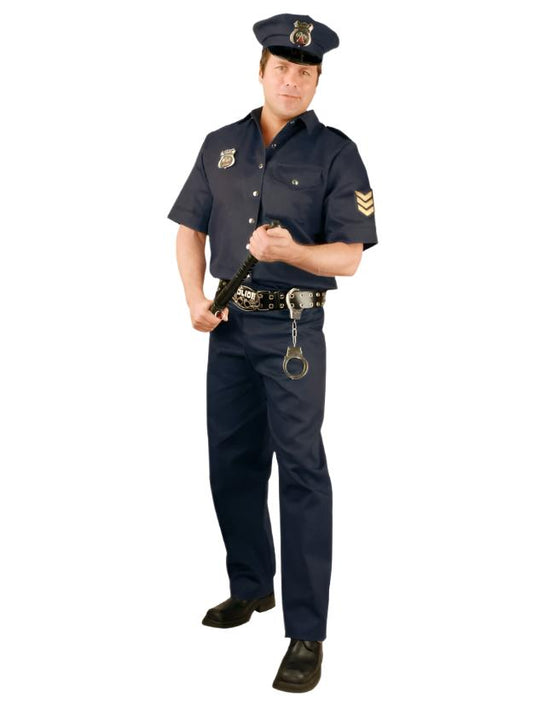 Deluxe Navy Police Suit