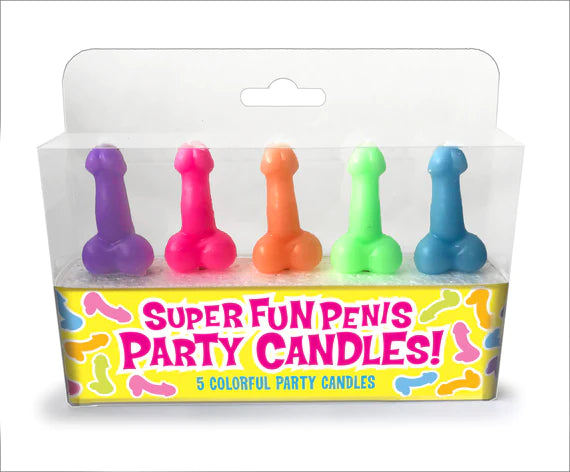 Birthday Pecker Candles