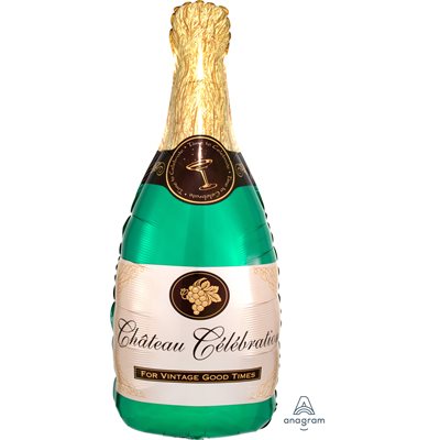 M. 25" Champagne Bottle Chateau Celebration