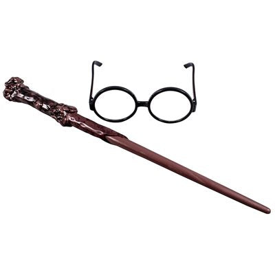 Harry Potter Wand And Glasses Kit - Harry Potter