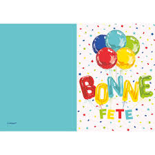 Invitation Cards - French Bonne Fête