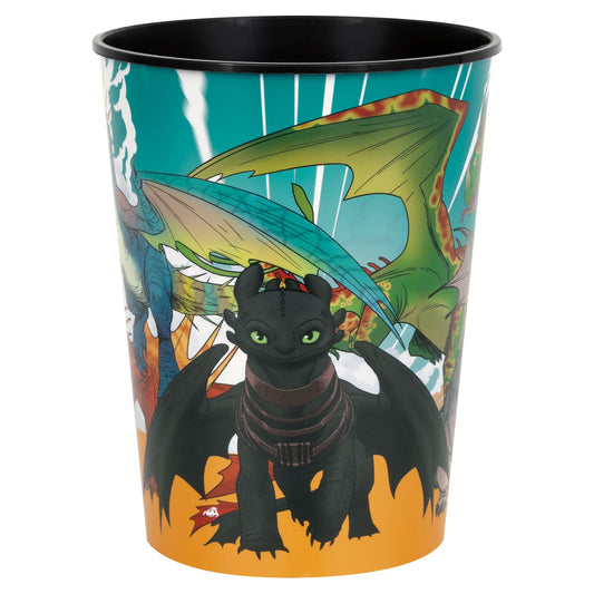 16oz Plastic Cups - How To Train Your Dragon