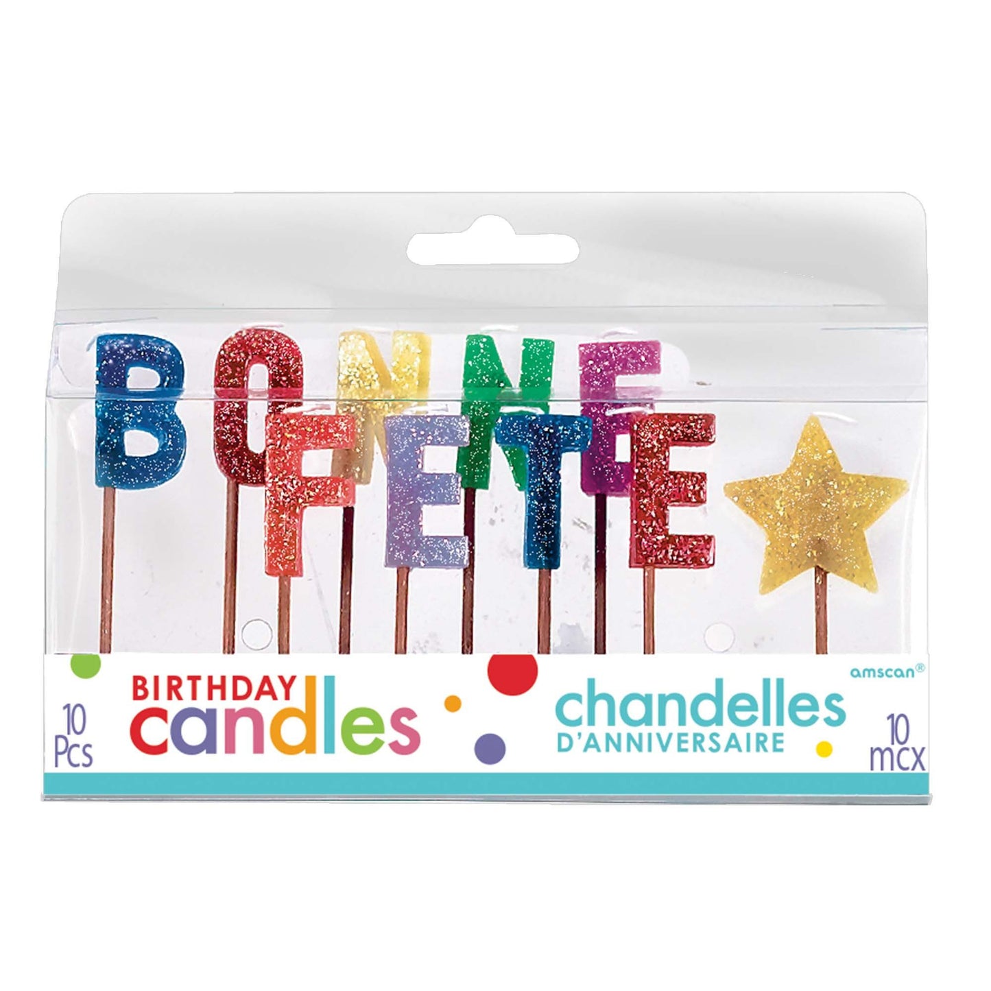 Bonne Fête Candles